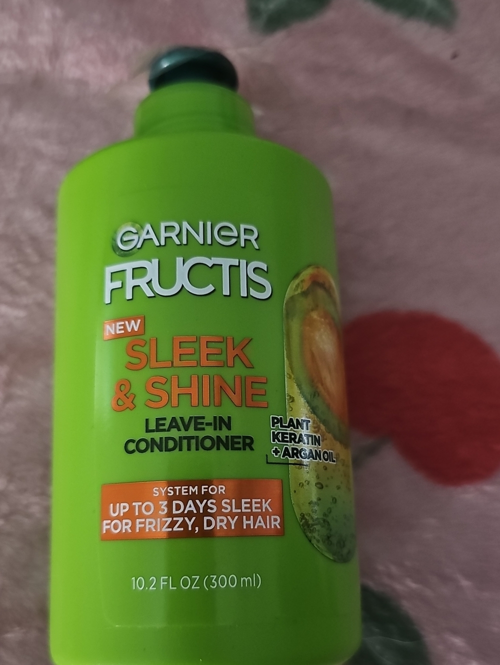 Garnier Fructis Sleek & Shine Leave-In Conditioner - Bright Green Bottle